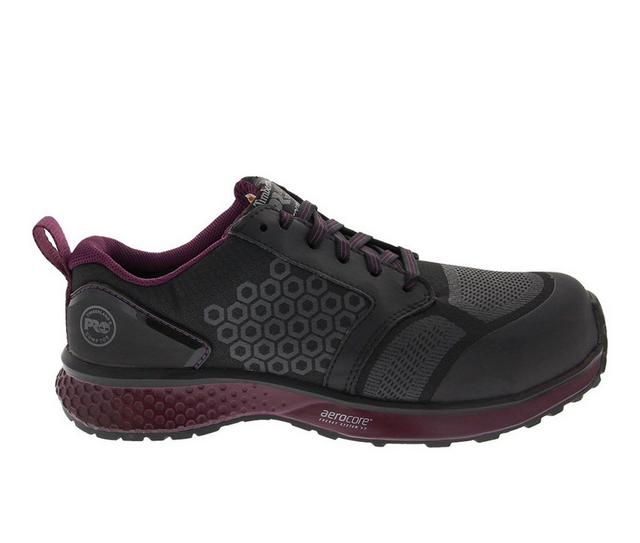 Timberland Pro TP Reaxion Com A2174 Work Shoes in Black color