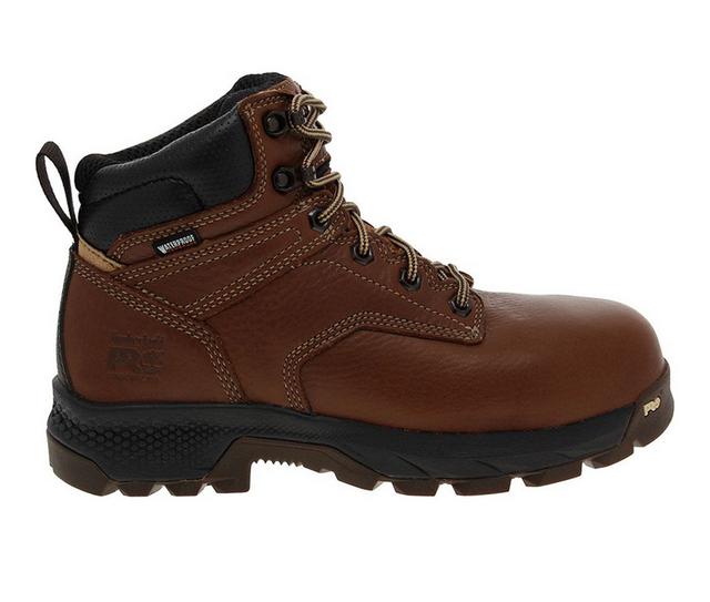 Women's Timberland Pro TP Titan EV 6in CT A Work Boots in Brown color