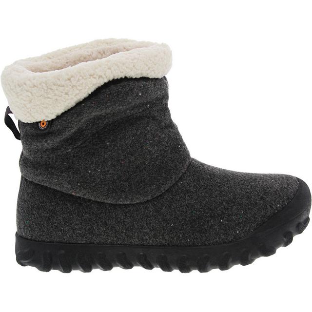 Women's Bogs Footwear B Moc 2 Winter Boots in Charcoal color