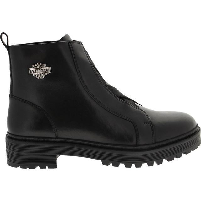 Harley Davidson Carney Elastic Booties in Black color