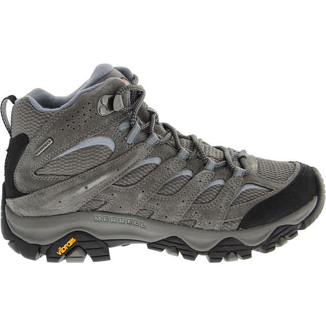 Merrell Moab 3 Mid Waterproof Hiking Boots in Grey color