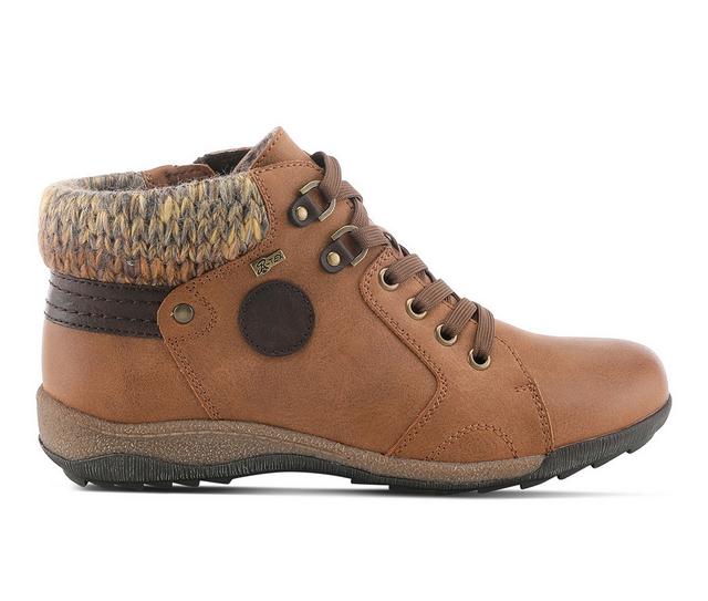 Women's SPRING STEP Clifton Booties in Brown color