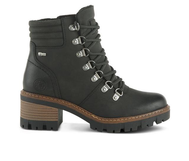 SPRING STEP Rockies Booties in Black color