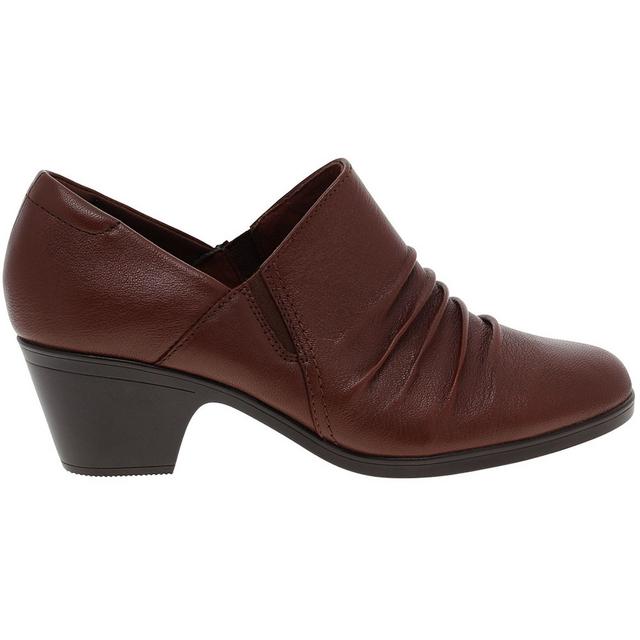 Clarks Emily2 Cove Tan Booties in Tan color