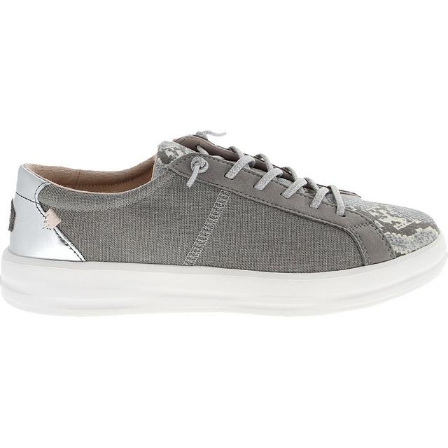 HEYDUDE Karina Silver Python in Grey/Silver Pyt color