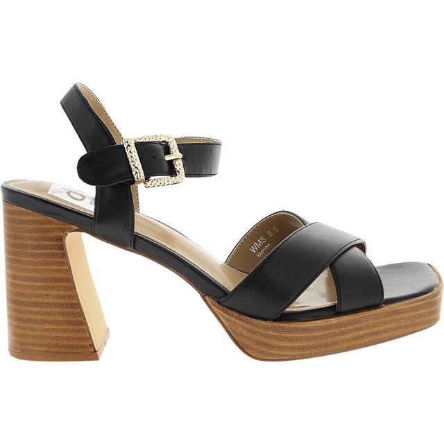 Dolce Vita Tahini Dress Sandals in BLACK color