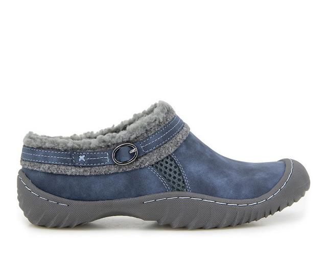 Women's JBU Ginger Clogs in Denim color