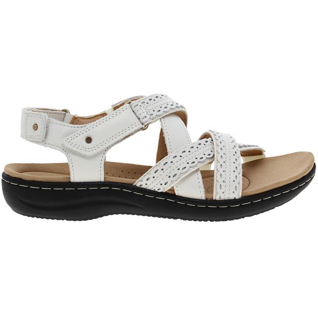 Clarks Laurieann Rena Wht in White color