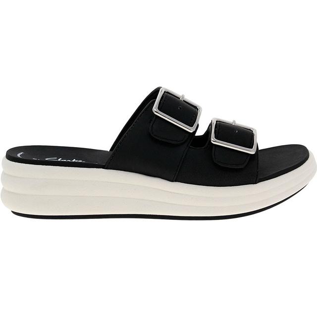 Clarks Drift Buckle 26177855 Wedges in Black color