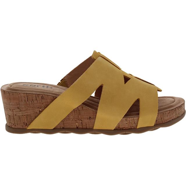 Earth Origins Willow Wedges in Yellow color