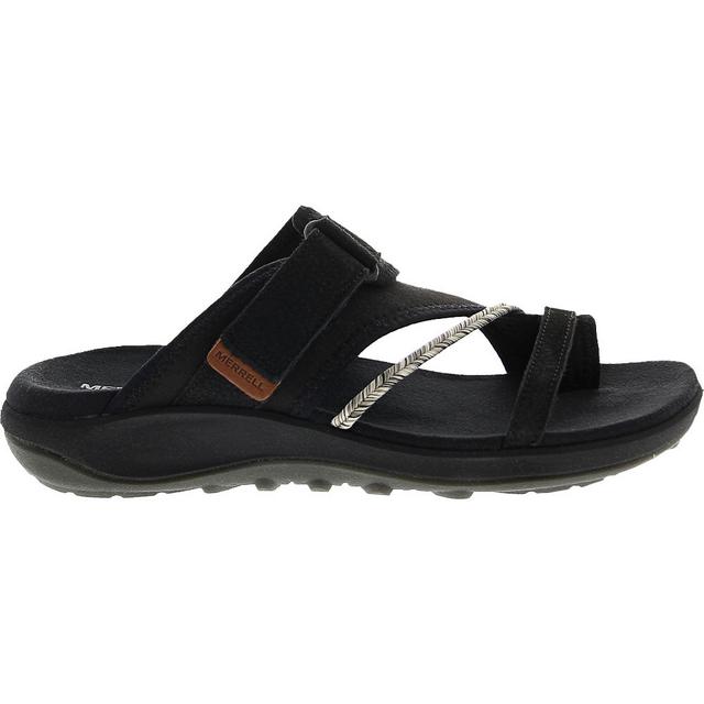 Merrell Terran 4 Post Sandals in Black color