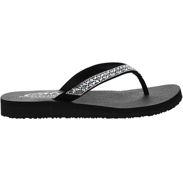 Skechers Meditation Made You B Flip-Flops in Black color
