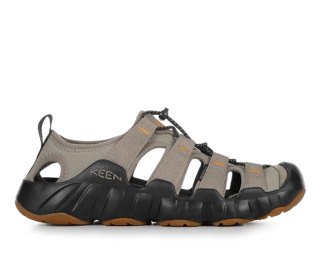Men's Keen Outdoor Hyperport H2-M Outdoor Sandals in Brindle/Black color