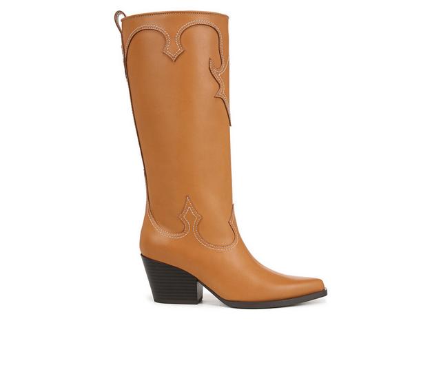 Women's Zodiac Dawson Western Boots in Cuoio Brown color