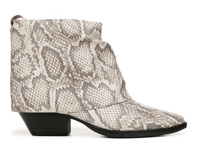 Women's Zodiac Malina Booties in White Snake color