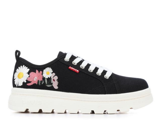 Women's Levis Hope Sneakers in Black color