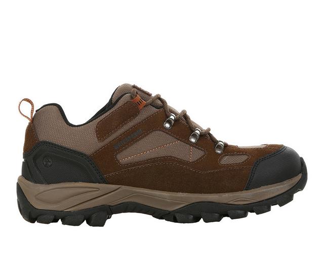 Men's Northside Ranger Waterproof Hiking Sneakers in Medium Brown color