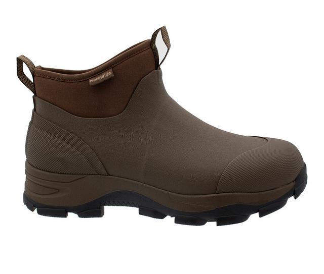 Men's Northside Hartline Waterproof Work Boots in Dark Brown color