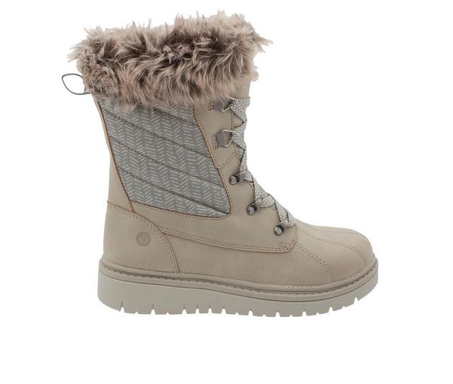 Women's Northside Willow Winter Booties in Taupe color