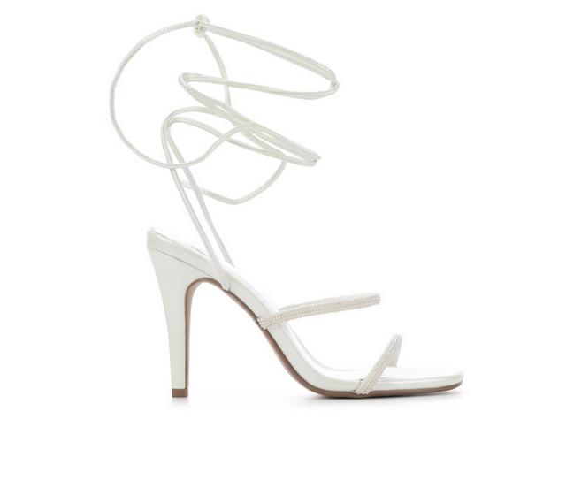 Women's Delicious Legina-S Heeled Sandals in Pearl color