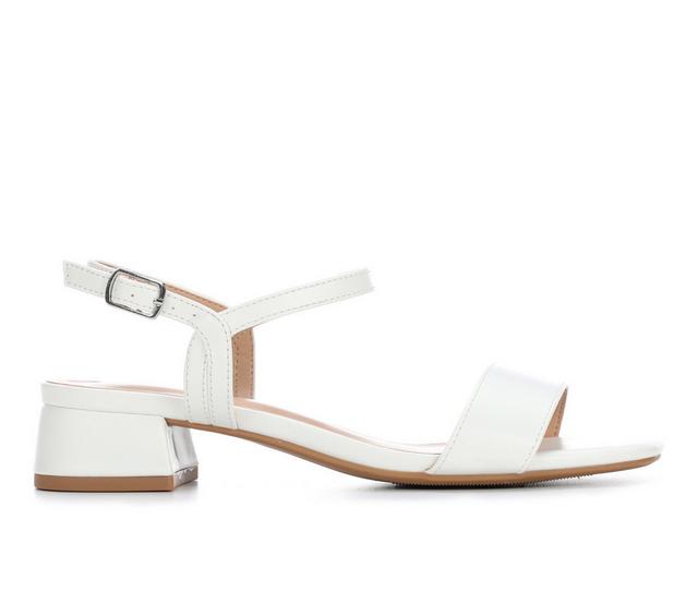 Women's Soda Episode Heeled Sandals in White color