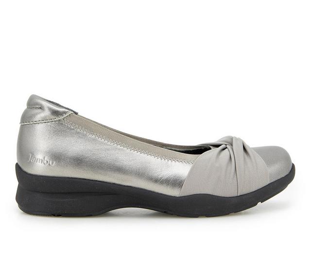 Women's Jambu Tara Slip On Shoes in Gunmetal color