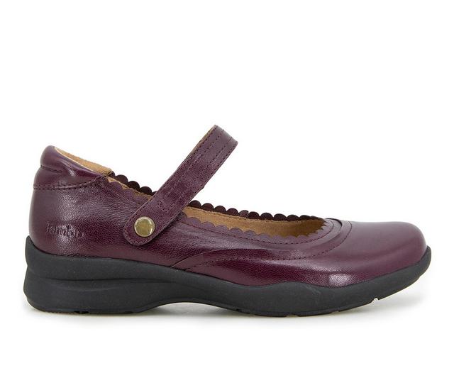 Women's Jambu Tess Mary Jane Shoes in Merlot color