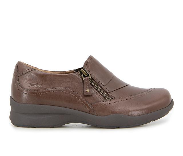 Women's Jambu Thea Loafers in Dark Brown color