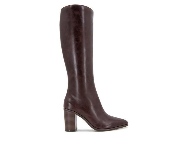 Women's XOXO Bella Knee High Boots in Dk Brown color