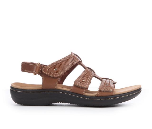 Women's Clarks Laurieann Ivy Sandals in Tan color