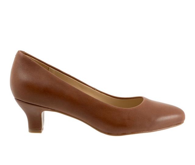 Women's Trotters Kate Pumps in Luggage color