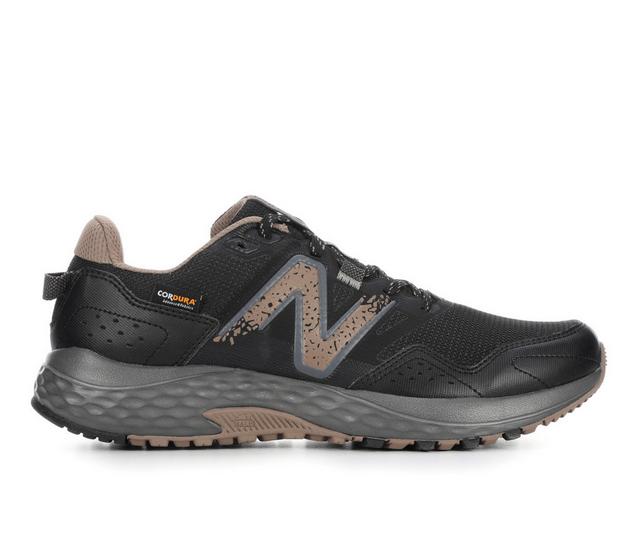 Men's New Balance  MT410V8 Trail Running Shoes in Black/Brown color