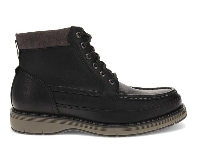 Men's Dockers Thames Boots in Black color