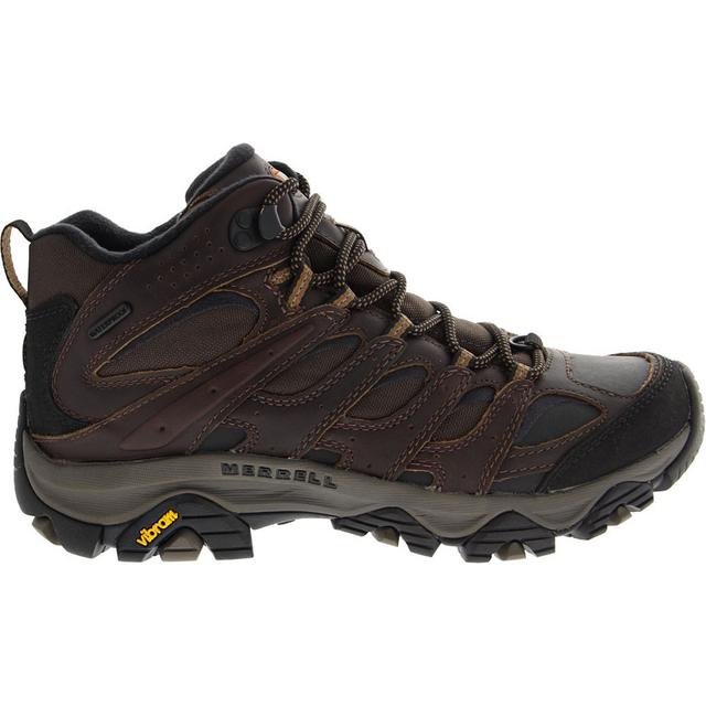 Merrell MOAB 3 THERMO MID H2 Winter Boots in BROWN color