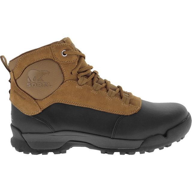 Sorel Buxton Lite Waterproof Winter Boots in Black Brown color