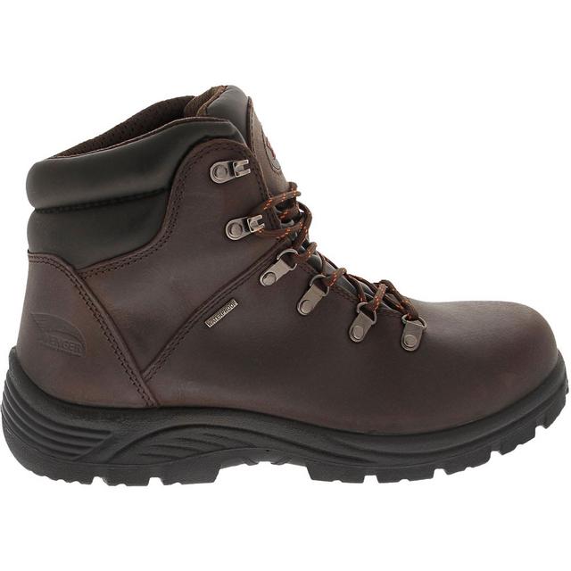 Avenger Work Boots 7225 Hiker H20 EH Work Boots in Brown color