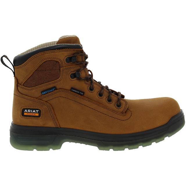 Ariat Turbo CT H20 Work Boots in Brown color