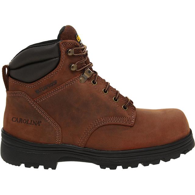 Carolina Boots CA3526 SVB ST H2O Work Boots in Brown color