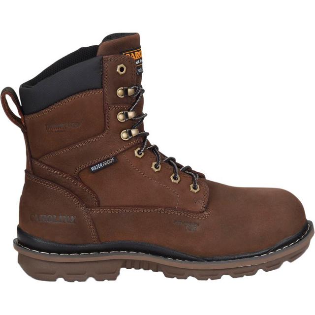 Carolina Boots CA8556 INS 8' Comp Work Boots in Brown color