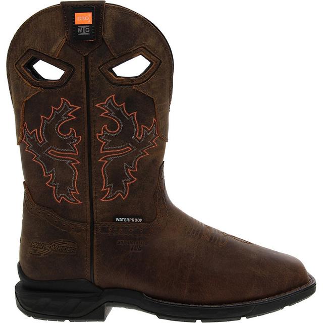 Double-H DH Redeemer Met CT P Work Boots in Brown color