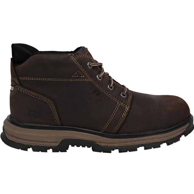 Caterpillar Exposition 4.5IN SD Work Boots in Brown color