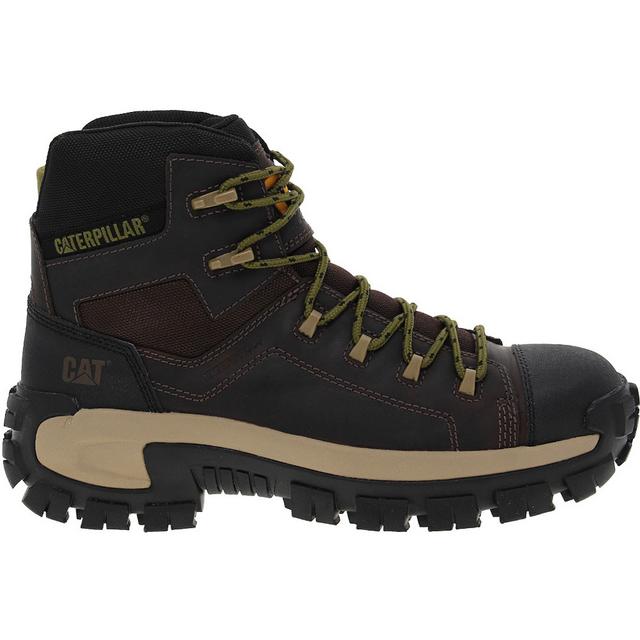 Caterpillar Invader Hiker Work Boots in Brown color