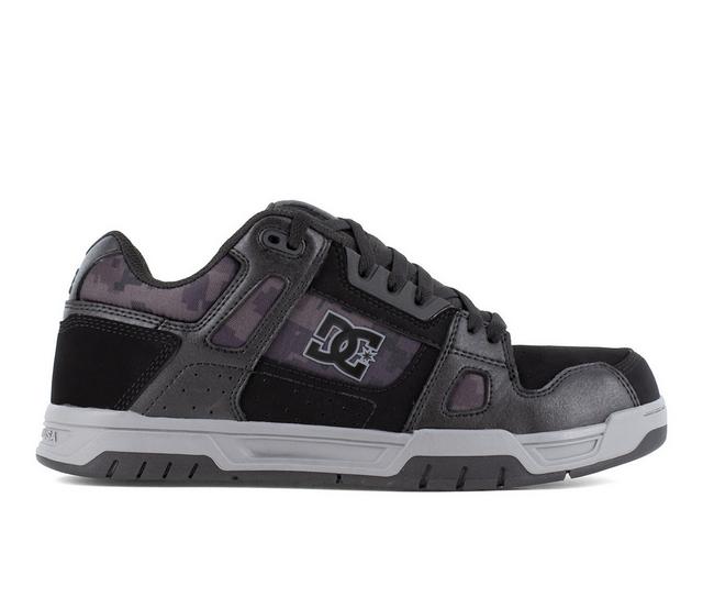 DC Stag work Work Shoes in Black/Grey color