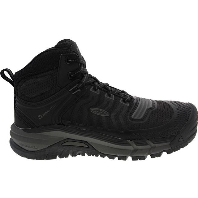 KEEN Utility KU Kansas City Hi To Work Boots in Black color