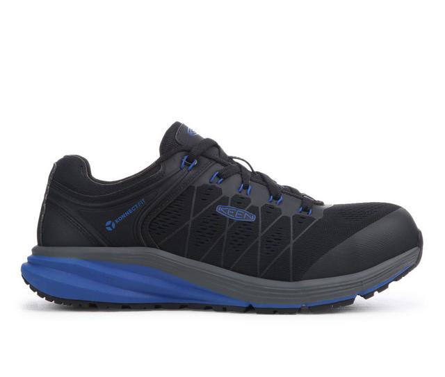 Men's KEEN Utility KU Vista ENE 1025754 Work Shoes in Blue color