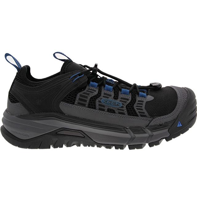 KEEN Utility KU Birmingham Carbo Work Shoes in Black Blue color