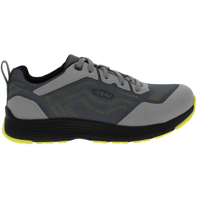 KEEN Utility KU Sparta 2 ESD Alum Work Shoes in Grey color