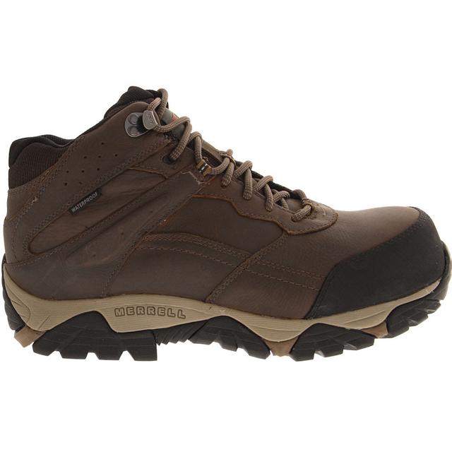 Merrell Work MU Moab Adventure MI Work Boots in Brown color