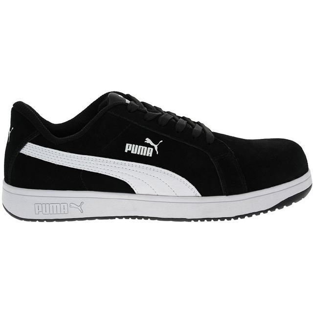 Puma Safety PS Heritage EH Work Shoes in Black/White color