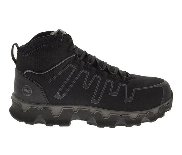 Timberland Pro TP Powertrain Mid EH Safety Shoes in Black color